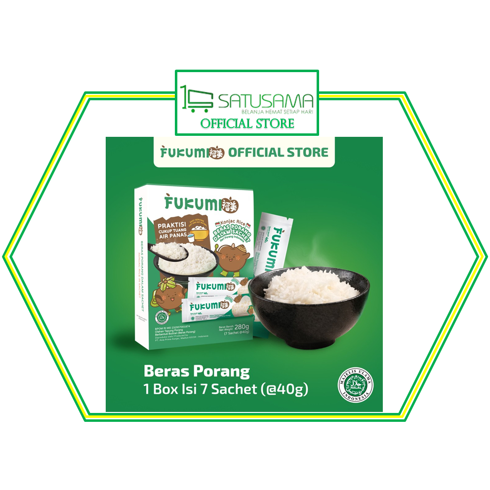 

FUKUMI KONJAC BERAS PORANG 7*40 G