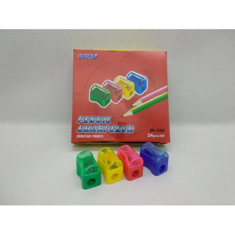 

JOYKO SHARPENER SERUTAN ROTIRAUTAN PENCIL KAYU (24PCS)