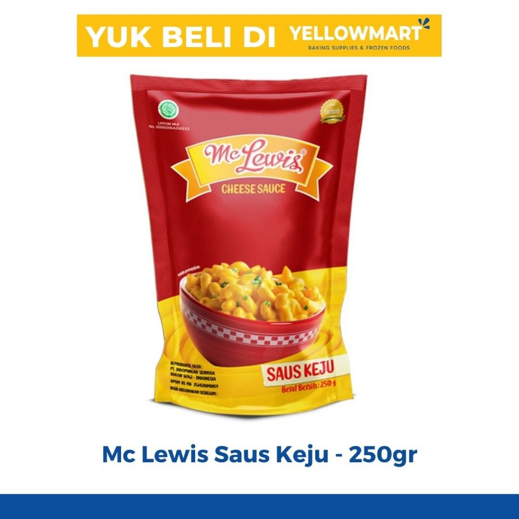 

MC LEWIS - Saus Keju 250gr - Cheese Sauce