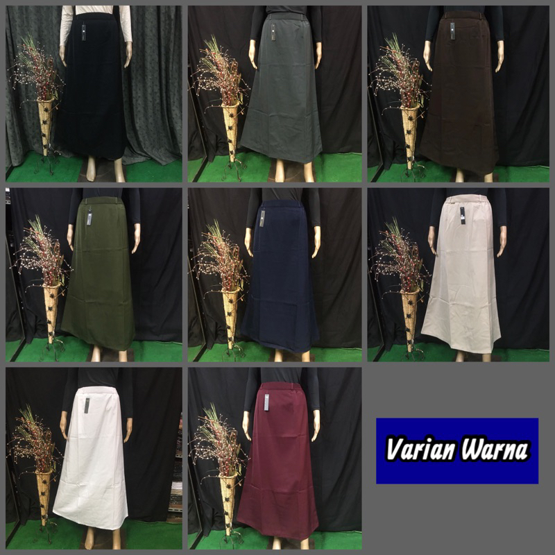 CUCI GUDANG Rok Bahan Rok FIRDAUS Rok KURNIA YS Rok dasar Rok A (ADA KANTONG DAN PINGGANG KARET)