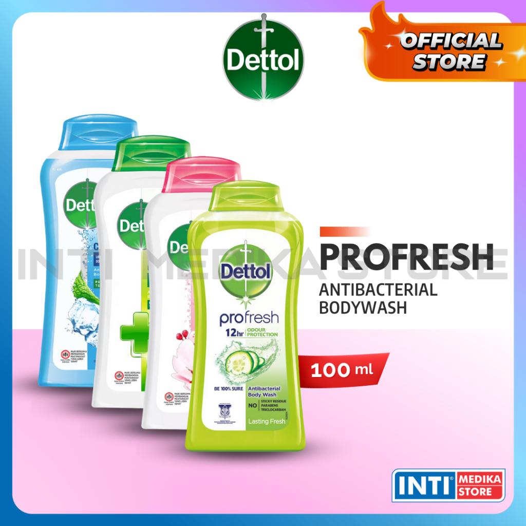 DETTOL - Sabun Mandi Cair 100 ml | Sabun Dettol | Sabun Cair Dettol