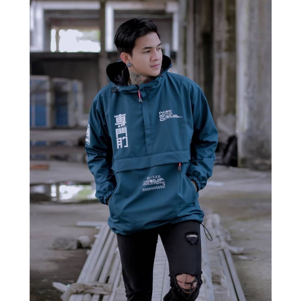 ARHN JAKET CAGOULE PARASUT TASLAN PRIA