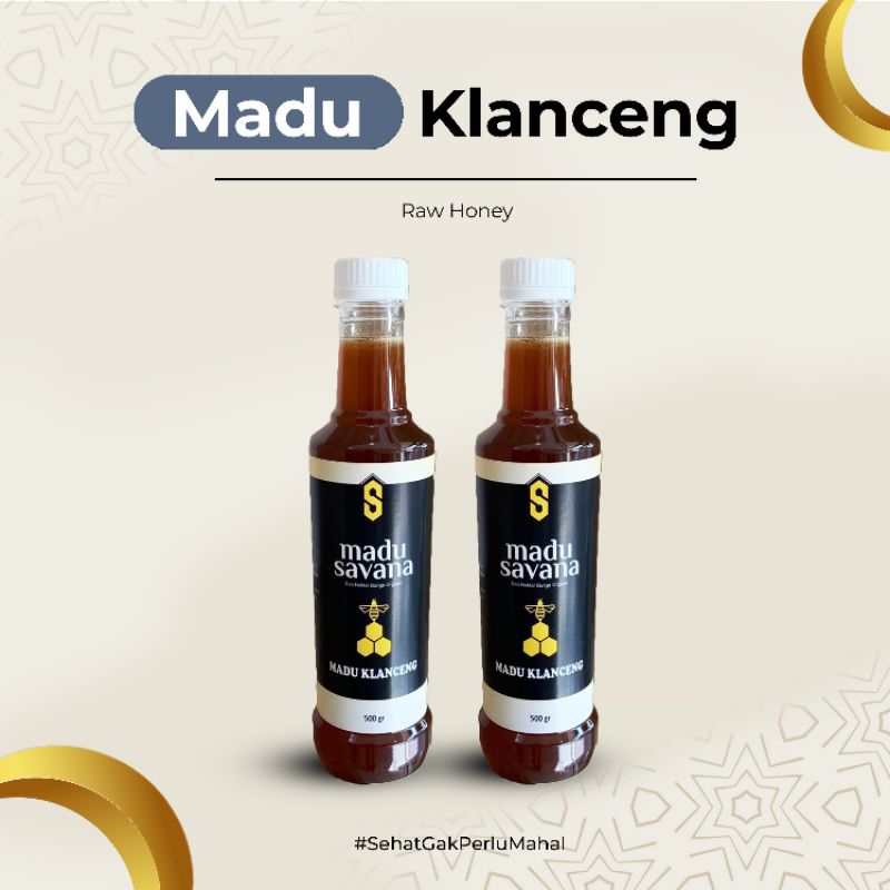 

Madu Savana Klanceng/Trigona 500gr