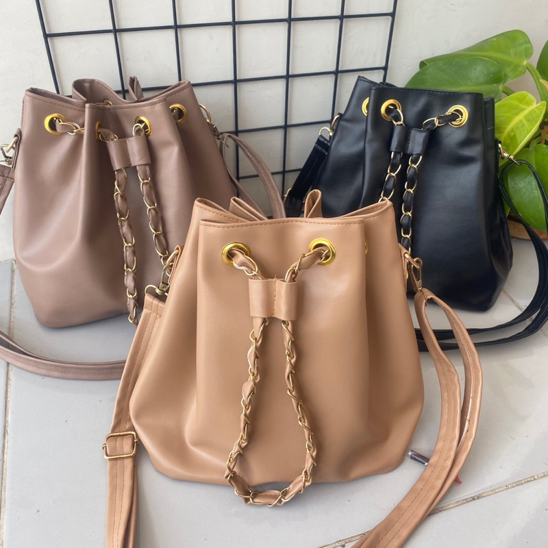 Moana Bucket Bag Tas Wanita Serut