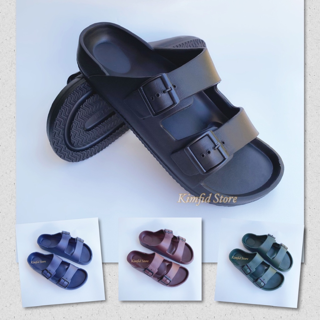 Sendal selop karet pria porto 1045M slip on