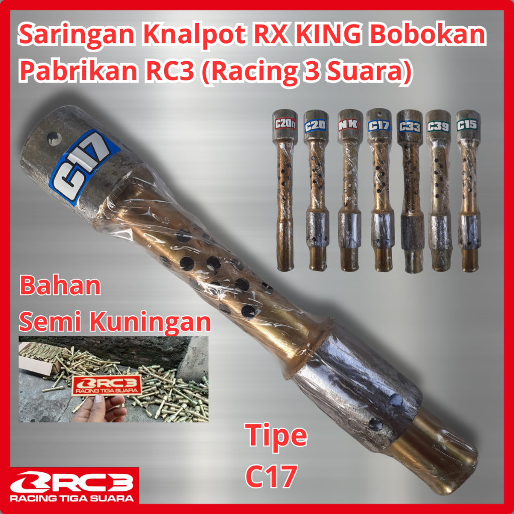 Saringan Altech Tipe C17 Knalpot  -   Knalpot Untuk  RX KING - SARINGAN KNALPOT RX KING/RX S/RX SPEC