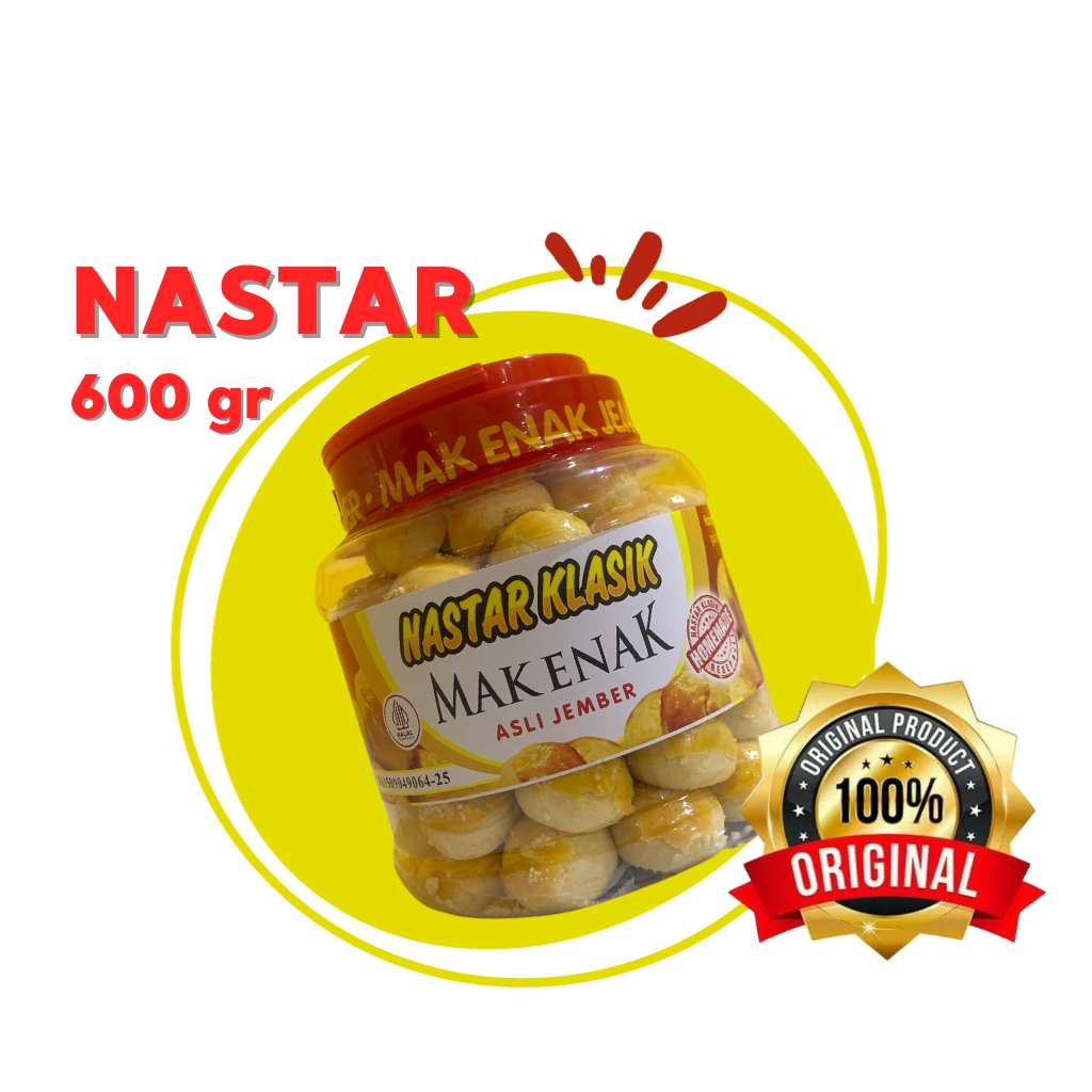 

NASTAR KLASIK 600 GRAM - MAK ENAK ASLI JEMBER OFFICIAL STORE