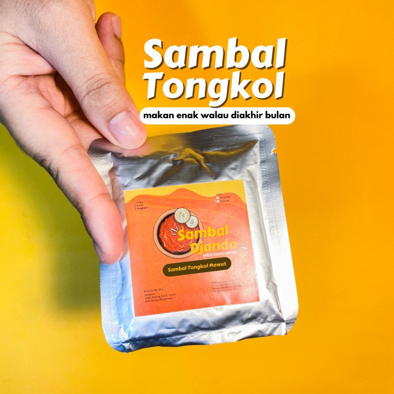 

Sambal Djanda - Sambal Tongkol Mawut Sachet 20g