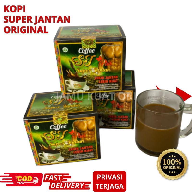 KOPI SUPER JANTAN ASLI ORIGINAL KEMASAN TERBARU