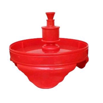 TEBOK PLASTIK PVC TEBAL DIAMETER 33CM UNTUK SANGKAR LOVE BIRD DAN SOGON KONIN