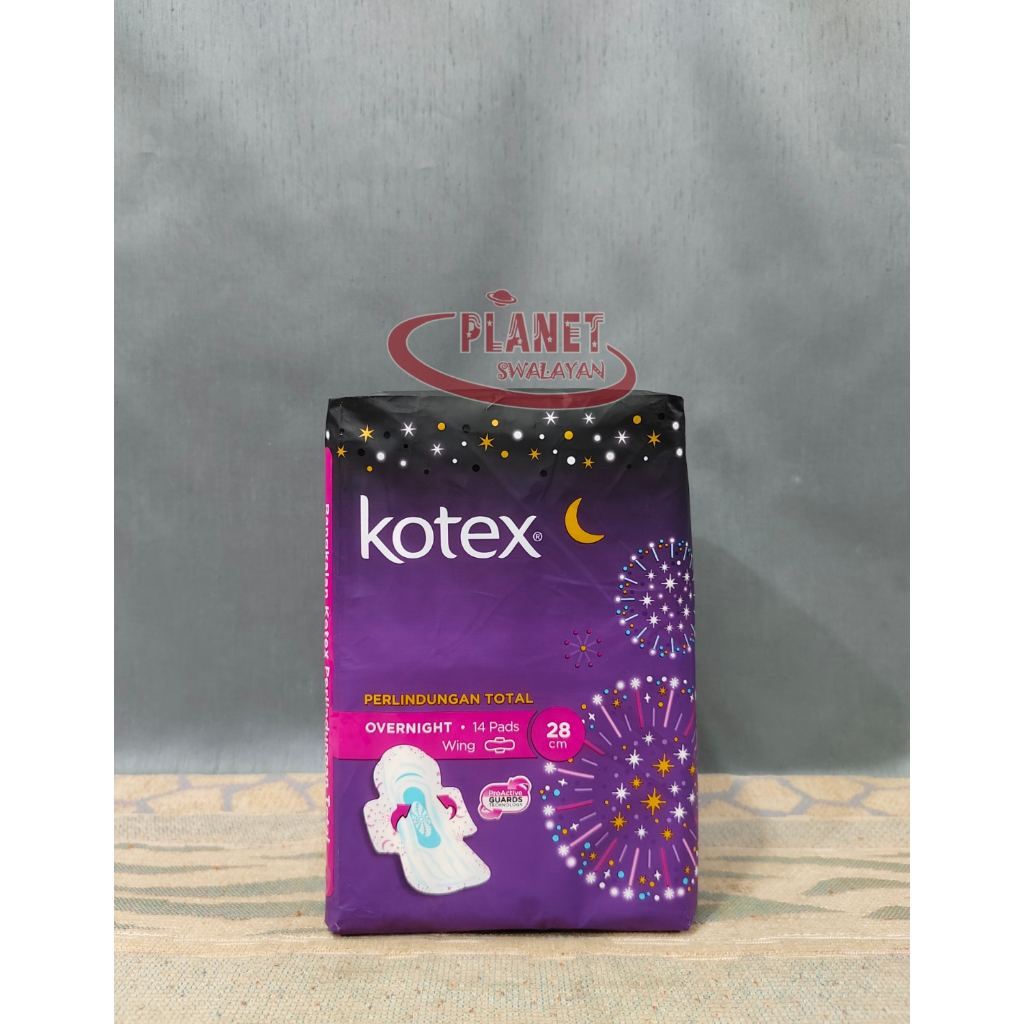 KOTEX OVERNIGHT WING 28 CM