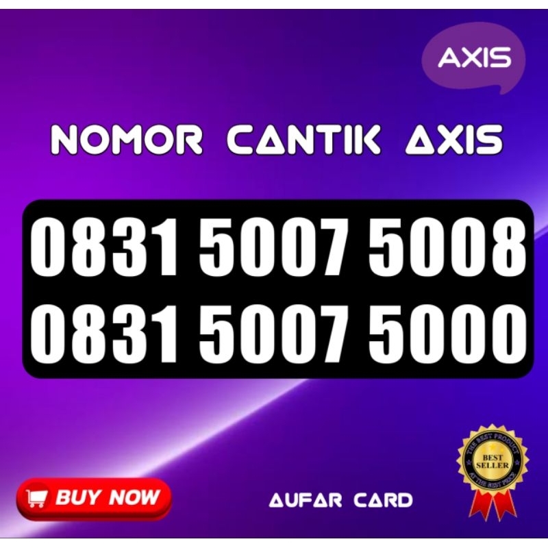 Nomor Cantik AXIS Super Hoki 898989 Support 5G