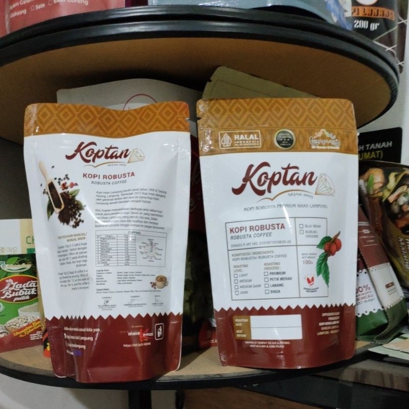 kemasan standing pouch full print zipper lock