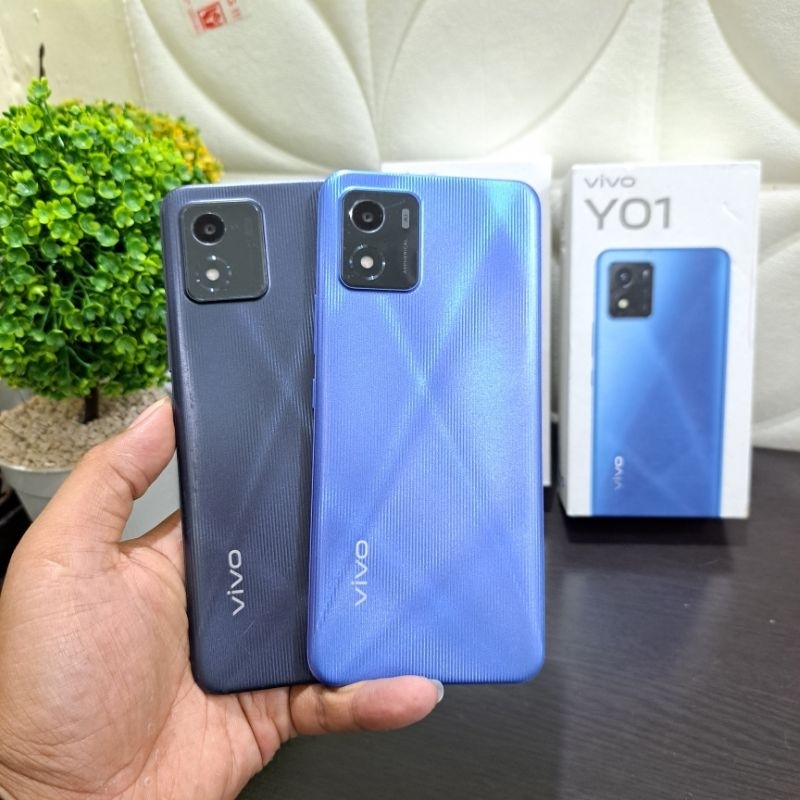 VIVO Y01 RAM 2/32 GARANSI RESMI HANDPHONE HP SECOND BEKAS TERMURAH