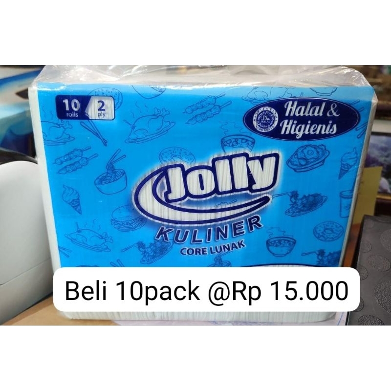 Tissue Wajah Refill 700gram merek Jolly