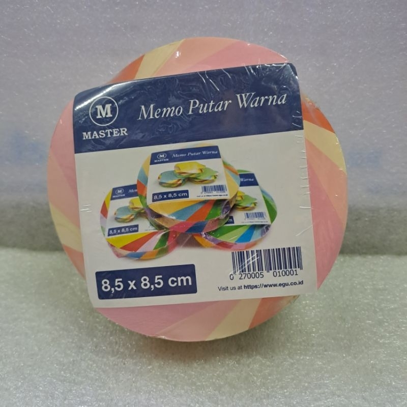 

[ MURAH ] Memo Putar Warna / Memo Kotak Warna Tanpa Lem - Master