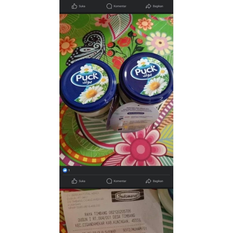 

Puck Cream Cheese 140 gr