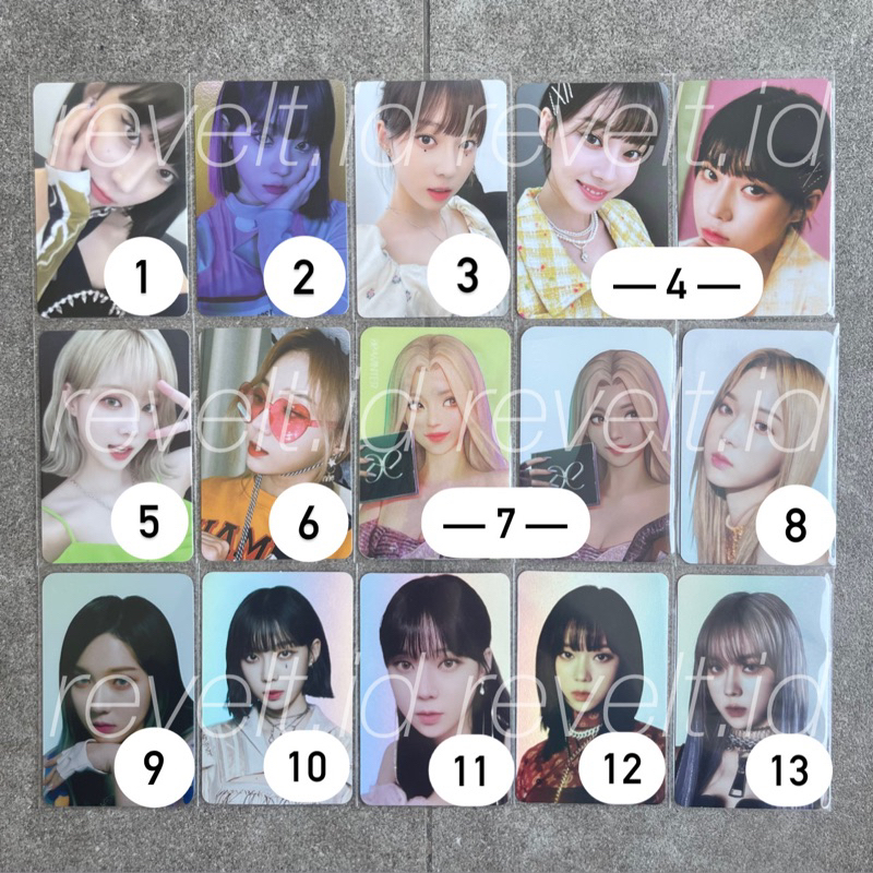 AESPA WINTER OFFICIAL PHOTOCARD PC