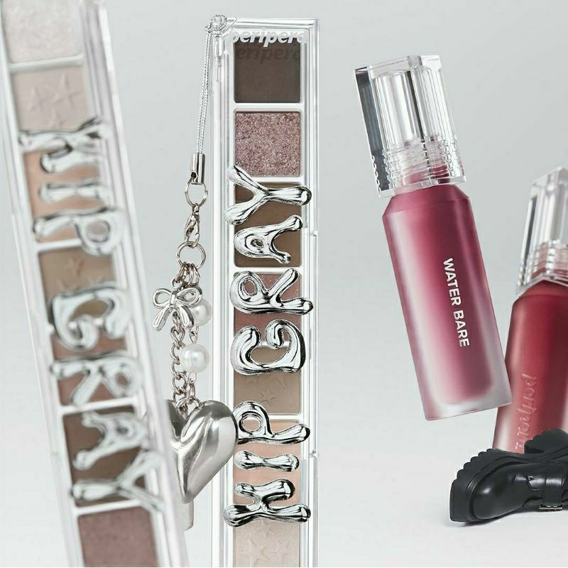 Peripera Hip Gray Edition All Take Mood Palette Ink Mood Glowy Tint Ink Mood Glowy Balm