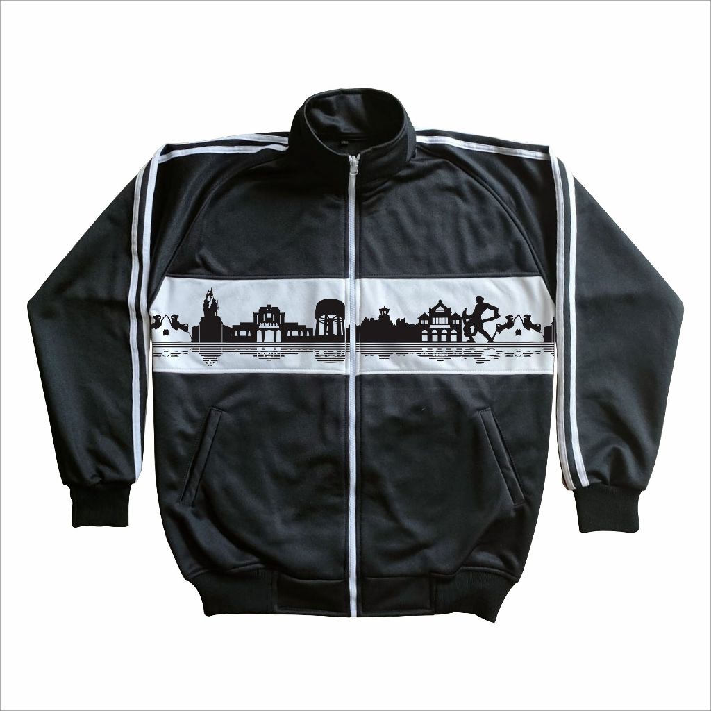 Tracktop Casual City Series Cirebon Track Suit Custom Desain Kota Cirebon