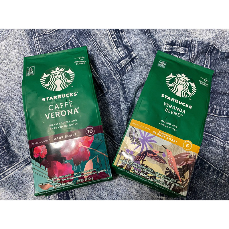 starbucks caffe verona/veranda kopi bubuk