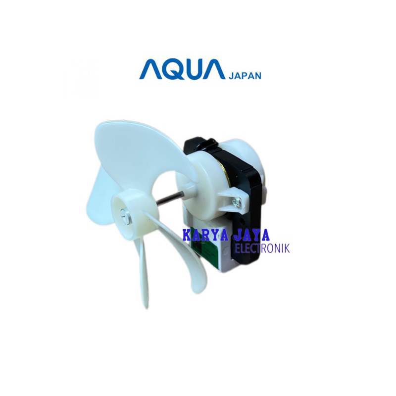 Motor fan kulkas AQUA 2 pintu + Baling / Fan Kulkas Kipas Aqua