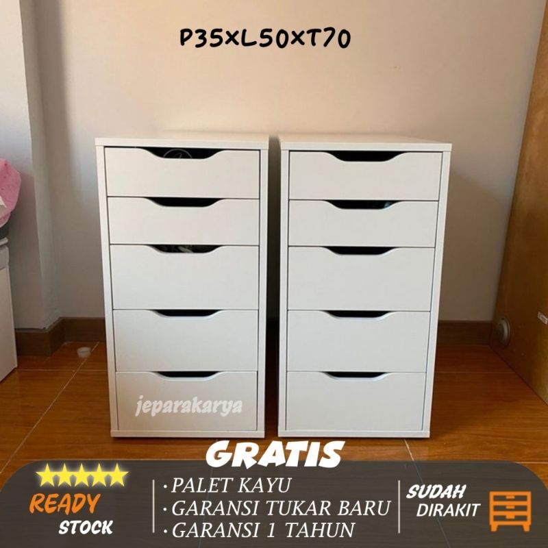 Kabinet Minimalis Lemari Buku Tempat Barang Tempat Kosmetik