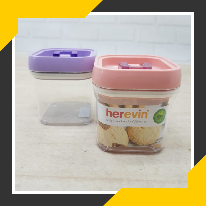 Unik Toples Herevin Tutup Vacuum/ Storage Canister 700ml 161201-500 Herevin Berkualitas