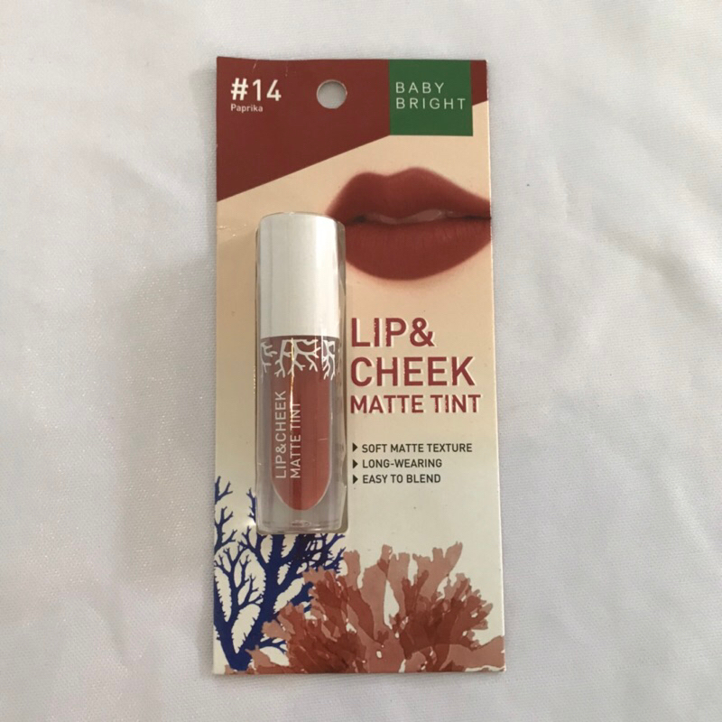 BABY BRIGHT LIP & CHEEK MATTE TINT ORIGINAL THAILAND