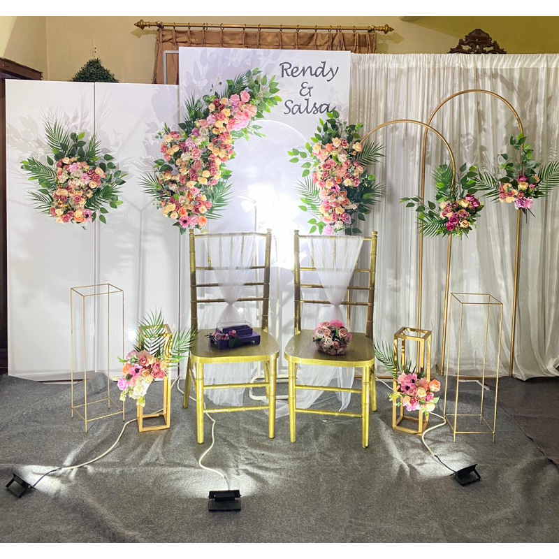Paket Usaha Backdrop Lamaran/Pernikahan | Backdrop 2in1