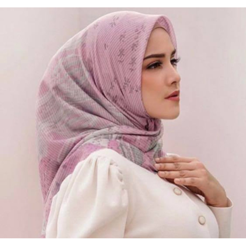 Preloved Buttonscarves Opuntia Lilac