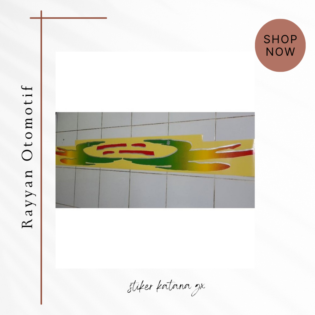 striping katana dx gx stiker jimny