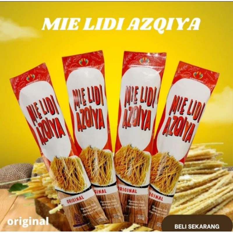 

mie lidi azkiya 20 gram rasa original