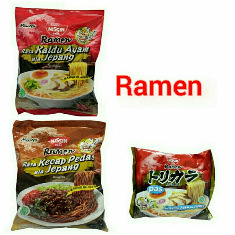 

Ramen Nissin Mikuya All Variant / Mie Instan / Indomie Korea