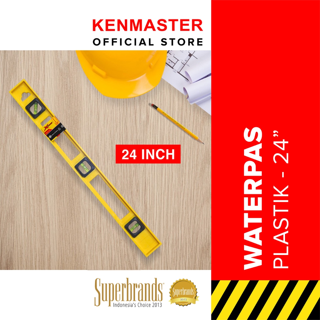 Xander Waterpass / Torpedo Level Plastik 24 in - WAPA017
