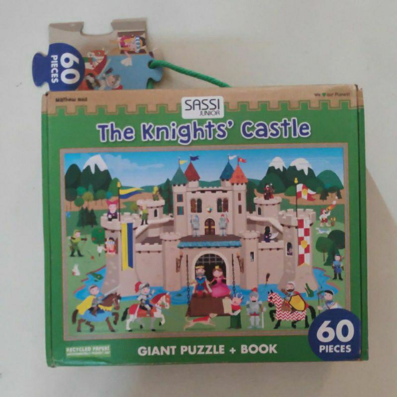 Sassi Junior Giant Puzzle + Book Preloved