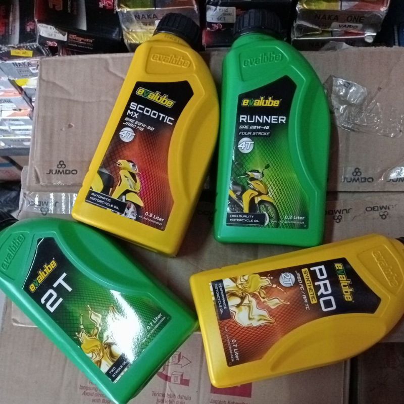 Oli Evalub EVALUBE 4T/MATIC/SCOOTIC/ 2T/2T PRO RUNNER Original