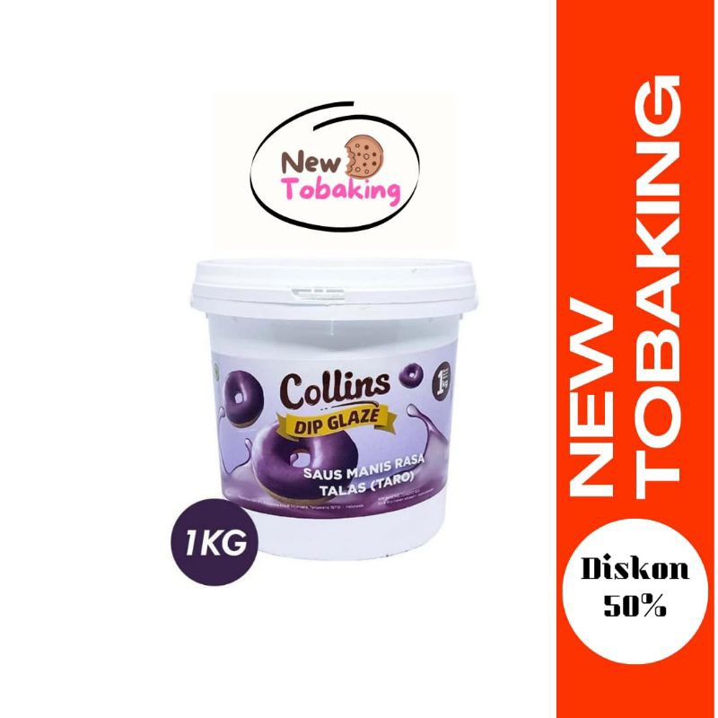 

COLLINS DIP Glaze 1 Kg Rasa Taro