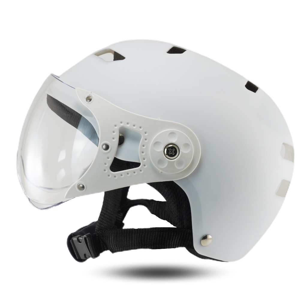 RK Helm Sepeda Motor Listrik SNI Kaca Pilot Pria Wanita Anak