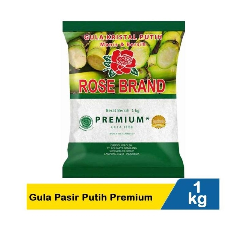 

gula pasir rosebrand 1 kg