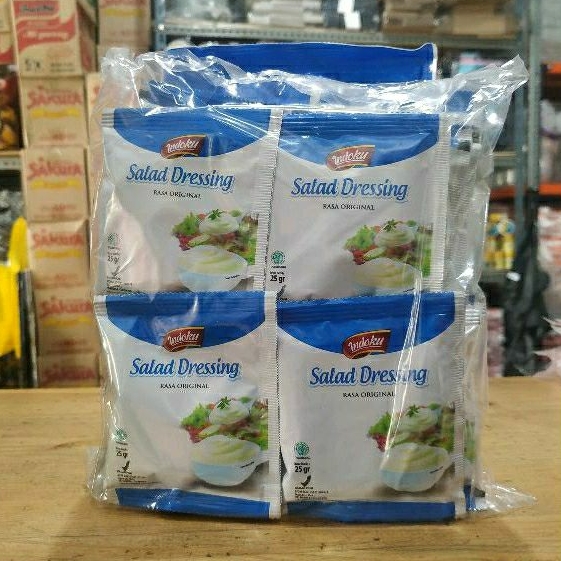 

Indoku Salad Dressing Mayonaise Sachet 1 pack isi 25pcs