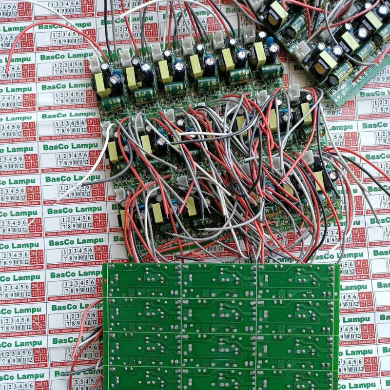 Driver LED emergency Ac-DC 7w->>15w (multi fungsi)