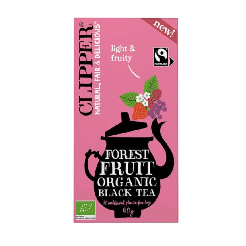 

Clipper Organic Forest Fruit Black Tea 20 x 2 Gram