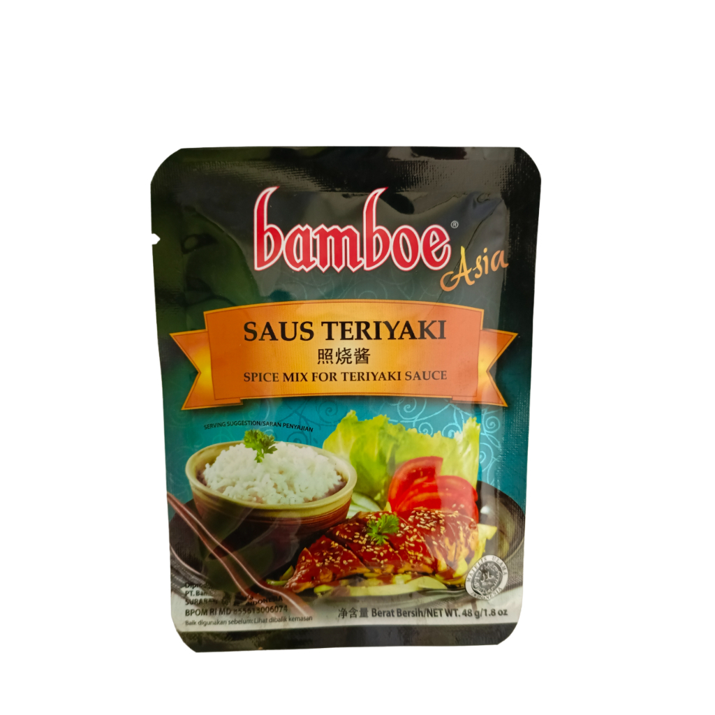 Bamboe  Teriyaki/Bamboe Tomyam/Bamboe Rendang/Bamboe Lada Hitam