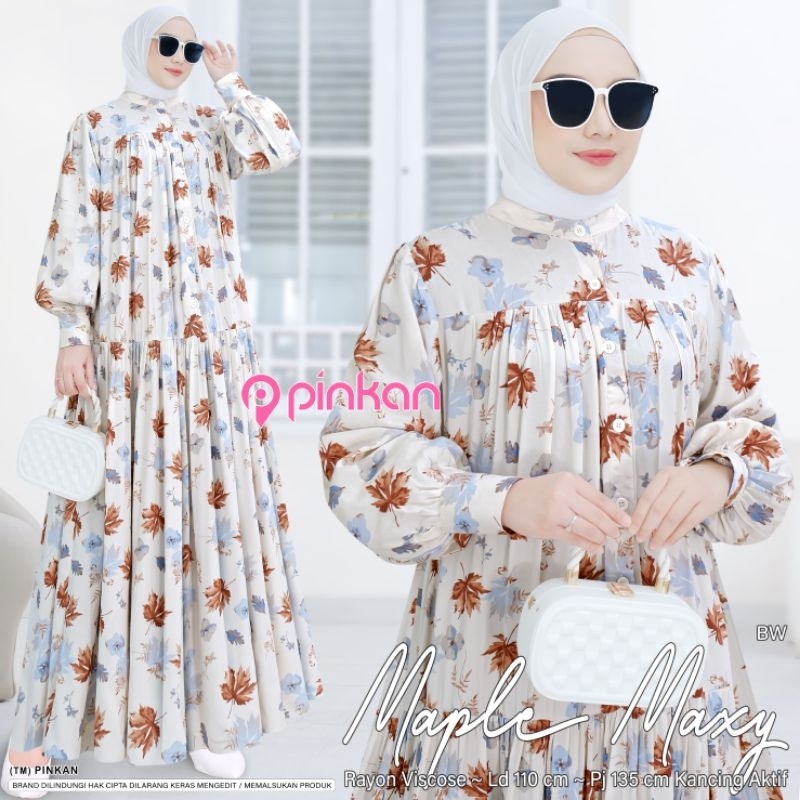 GAMIS RAYON VISCOSE MAPLE PINKAN