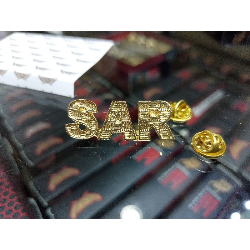 

PIN SAR LOGAM ,MOTIF