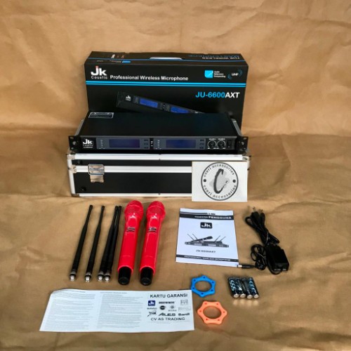 MIC WIRELESS JK COUSTIC JU 6600AXT RED