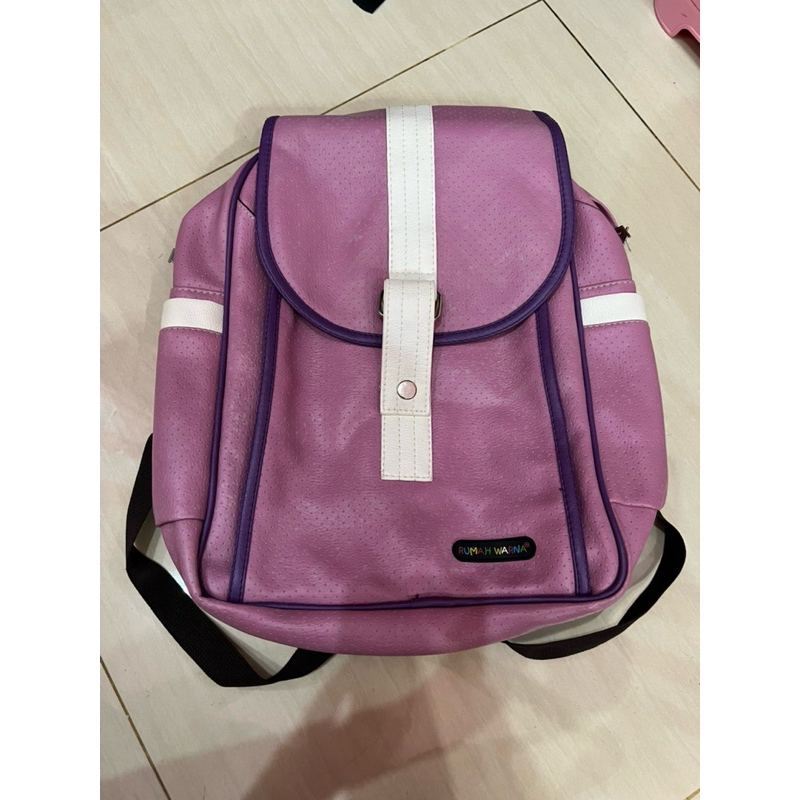 Preloved - Tas Ransel Rumah Warna