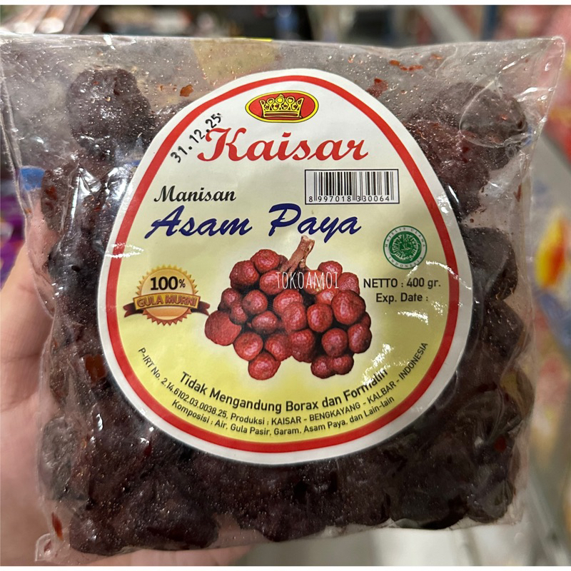 

Manisan Buah Asam Paya / Atapson Manisan Khas Kalimantan 400gr