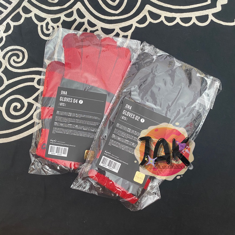 Ready - BTS Gloves DNA Merch Official Sarung Tangan